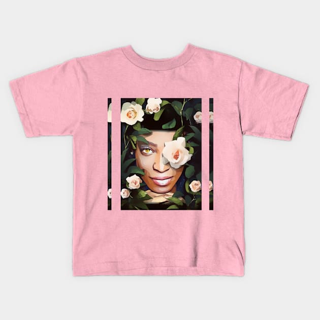 flowers Kids T-Shirt by samodz